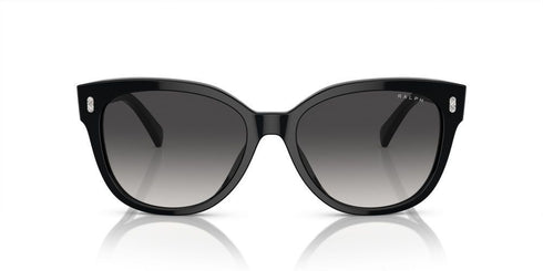 RALPH LAURENRalph by Ralph Lauren RA 5305U Women's Sunglasses – Shiny Black Frame with Gradient Grey LensesEYEWEAREcecile