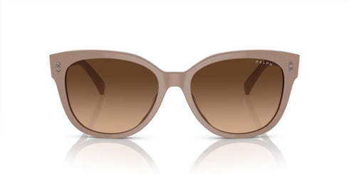 RALPH LAURENRalph by Ralph Lauren RA 5305U Women's Sunglasses – Shiny Solid Beige Frame with Brown Gradient LensesEYEWEAREcecile