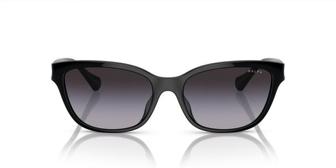 RALPH LAURENRalph by Ralph Lauren RA 5307U Women's Sunglasses – Shiny Black Frame with Gradient Grey LensesEYEWEAREcecile