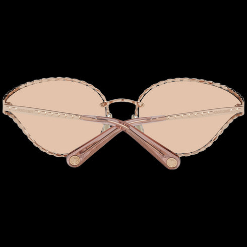 ROBERTO CAVALLIRoberto Cavalli RC1124 7133G Women's Cat - Eye Sunglasses - Rose Gold Frame, Pink Mirrored LensesEYEWEAREcecile
