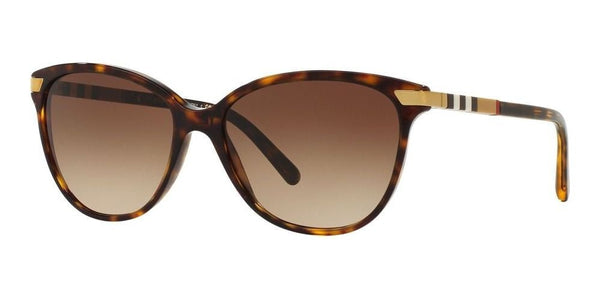 BURBERRYBurberry BE 4216 3002 - 13 57 Women's Sunglasses - Brown Acetate Frame, Gradient Brown LensesEYEWEAREcecile
