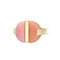 ALIITAAliita RIDCES10J7YG09K Deco Empanada Ring - 9K Gold, Pink Opal & MoonstoneBIJOUXEcecile