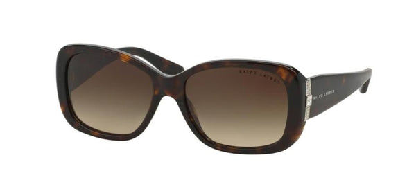 RALPH LAURENRalph Lauren RL 8127B 5003/13 Women's Sunglasses - Shiny Dark Havana Frame with Gradient Brown LensesEYEWEAREcecile
