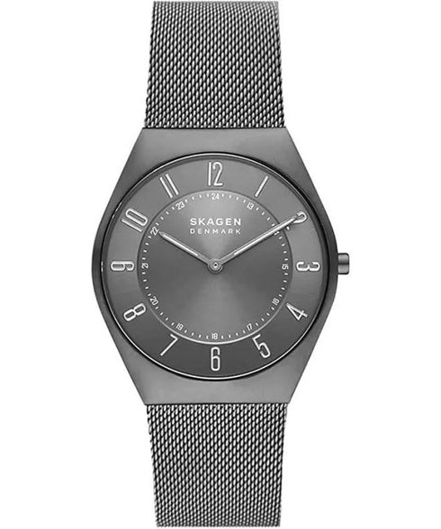 SKAGEN DENMARKSkagen Denmark Grenen SKW6824 Ultra Slim Watch – 37mm Charcoal Dial, Mesh Strap, QuartzWATCHESEcecile