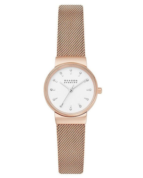 SKAGEN DENMARKSkagen Denmark SKW7201 Ancher 26mm – Rose Gold Mesh Women’s WatchWATCHESEcecile