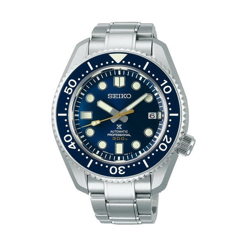 SEIKOSeiko Prospex SLA023J1 Men's Automatic Diver's Watch - Blue Dial, Stainless Steel BraceletWATCHESEcecile
