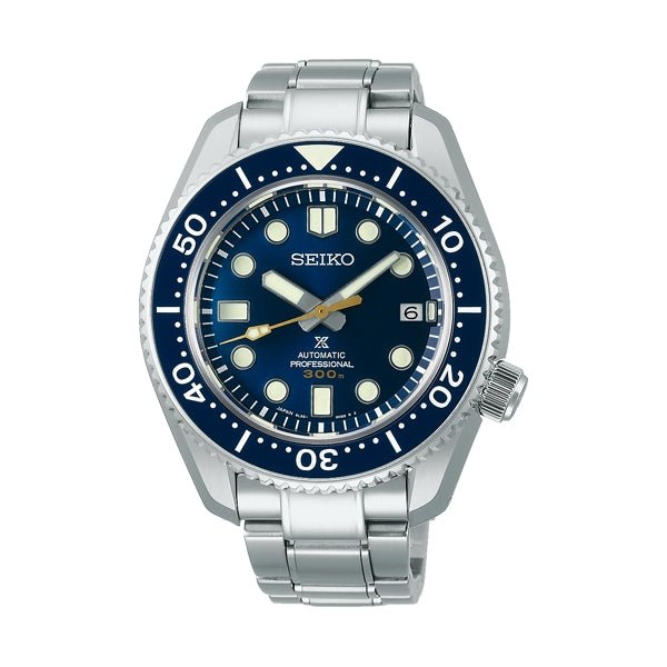 SEIKOSeiko Prospex SLA023J1 Men's Automatic Diver's Watch - Blue Dial, Stainless Steel BraceletWATCHESEcecile