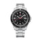 SWISS MILITARYSwiss Military SM34082 - 01 Men's Analog Quartz Watch - Stainless Steel with Black DialWATCHESEcecile