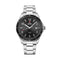 SWISS MILITARYSwiss Military by Chrono SM34096.01 Men's Watch - Black Dial, Stainless Steel BraceletWATCHESEcecile