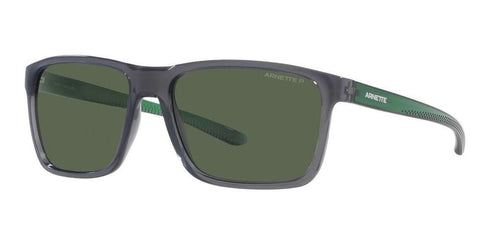 ARNETTEArnette SOKATRA AN 4323_2786 - 9A M_59 Sunglasses - Transparent Grey Frame, Dark Green Polarized LensesEYEWEAREcecile