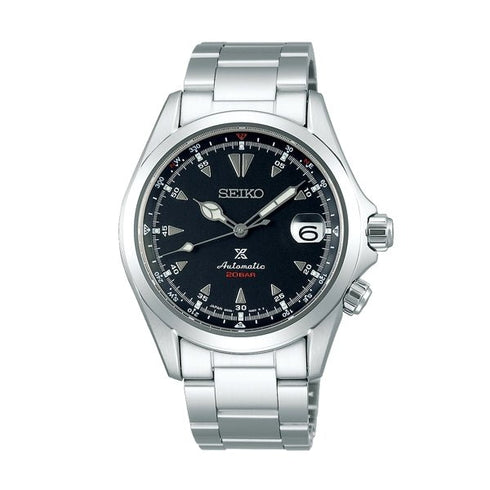 SEIKOSeiko Prospex Alpinist SPB117J1 Men's Automatic Watch - 39.5mm Stainless Steel, Black DialWATCHESEcecile