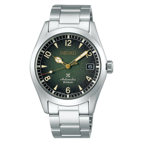 SEIKOSeiko Prospex Alpinist SPB155J1 Men's Watch - Green Dial, Stainless Steel Case and BraceletWATCHESEcecile