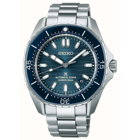 SEIKOSeiko Prospex SPB483J1 Men's Diver Watch - Blue Dial, 300m Water ResistanceWATCHESEcecile