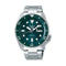 SEIKOSeiko 5 Sports SRPD61K1 42.5mm Men's Automatic Watch - Green Dial, Stainless Steel BraceletWATCHESEcecile