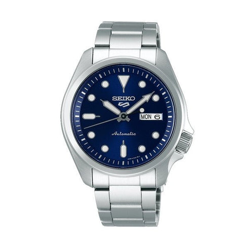 SEIKOSeiko 5 Sports SRPE53K1 Automatic Men's Watch - Blue Dial, Stainless Steel BraceletWATCHESEcecile