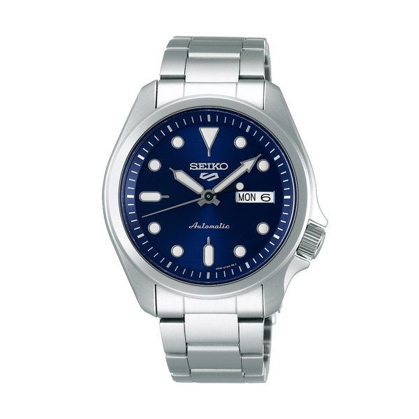 SEIKOSeiko 5 Sports SRPE53K1 Automatic Men's Watch - Blue Dial, Stainless Steel BraceletWATCHESEcecile
