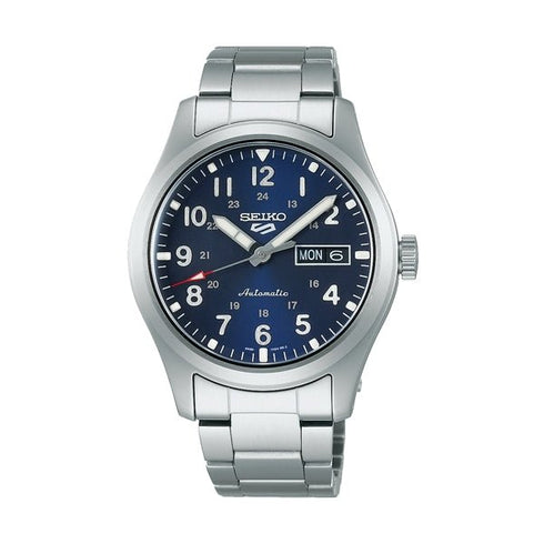 SEIKOSeiko 5 Sports SRPK29K1 Men's Automatic Watch - 38mm Stainless Steel, Black DialWATCHESEcecile