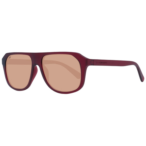 SERENGETISerengeti SS535004 Oatman Sunglasses – Frosted Burgundy Frame, Polarized Drivers LensesEYEWEAREcecile
