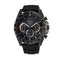 SEIKOSeiko SSB349P1 Men's Chronograph Watch, Black Dial, Black Silicone StrapWATCHESEcecile