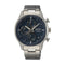 SEIKOSeiko SSB387P1 Men's Titanium Chronograph Watch, Blue Dial, Titanium BraceletWATCHESEcecile
