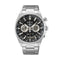 SEIKOSeiko SSB397P1 Men's Quartz Chronograph Watch - Black Dial, Stainless Steel BraceletWATCHESEcecile