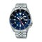 SEIKOSeiko 5 Sports SSK003K1 Automatic GMT Men's Watch - Blue Dial, Steel BraceletWATCHESEcecile
