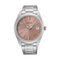 SEIKOSeiko SUR523P1 Men's Quartz Watch - 40.2mm Stainless Steel, Salmon DialWATCHESEcecile