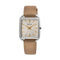 SEIKOSeiko SWR089P1 Women's Quartz Watch, Beige Dial, Stainless Steel Case, Brown Leather StrapWATCHESEcecile