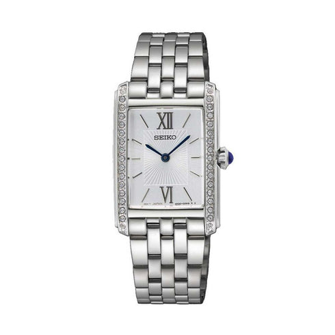 SEIKOSeiko SWR091P1 Women's Quartz Watch, Silver Dial, Stainless Steel BraceletWATCHESEcecile