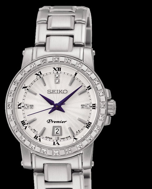 SEIKOSeiko SSB407P1 Men's Chronograph Watch - Blue Dial, Steel BraceletWATCHESEcecile