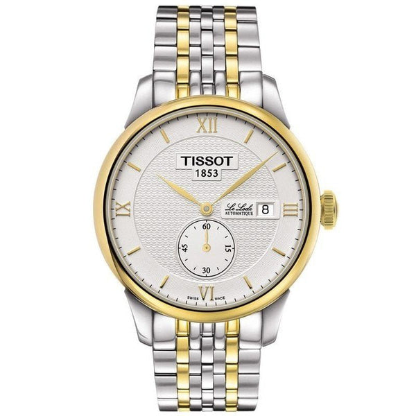TISSOTTissot Le Locle Automatic Men's Watch - White Dial, Two - Tone Stainless Steel BraceletWATCHESEcecile