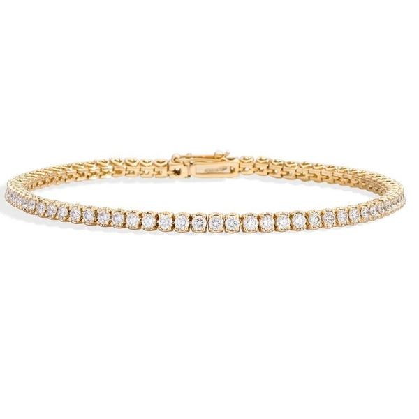 RECARLORecarlo B01CU009/022 - M Women's 18K White Gold Heart Bracelet with DiamondsJEWELRYEcecile