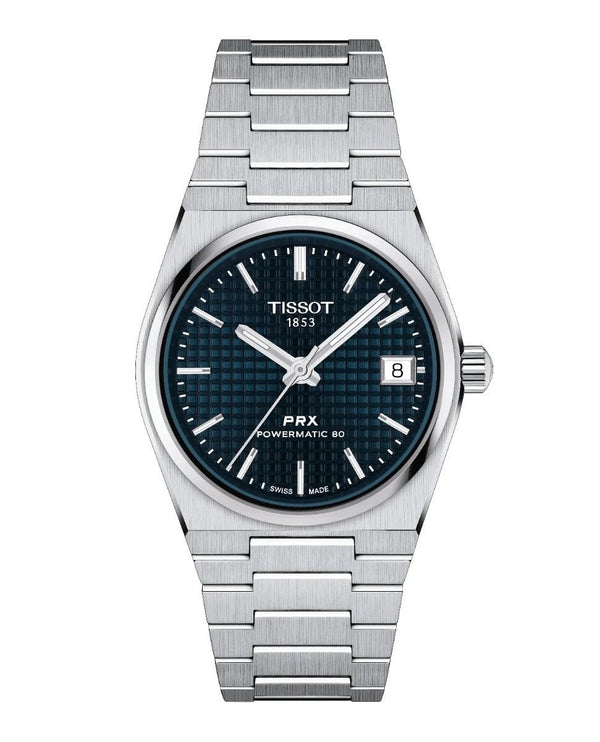 TISSOTTissot PRX 35mm Powermatic 80 T137.207.11.041.00 – Blue Dial, Stainless Steel BraceletWATCHESEcecile