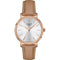 TISSOTTissot Everytime Lady Watch - Silver Dial, Rose Gold PVD Case, Beige Leather StrapWATCHESEcecile