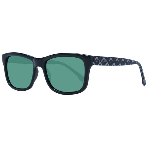 TED BAKERTed Baker TB1455 54011 Men's Sunglasses - Polished Black Frame, Grey LensesEYEWEAREcecile