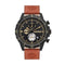 TIMBERLANDTimberland Dunford TBL16003JYB/02 Men's 46mm Black Dial Quartz Watch, Brown Leather StrapWATCHESEcecile