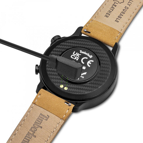TIMBERLAND SMARTWATCHTimberland Trail Force S1 GPS Smartwatch TDIGB0064503 - SET – Black Case, Leather and Silicone StrapsWATCHESEcecile