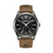 TIMBERLANDTimberland TDWGA0029703 Northbridge Men's Watch – 45mm Grey Stainless Steel Case, Brown Leather Strap, Black Dial, 5 ATM Water ResistanceWATCHESEcecile