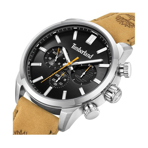 TIMBERLANDTimberland Henniker II Men’s Multifunction Stainless Steel Watch 46 mmWATCHESEcecile