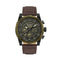 TIMBERLANDTimberland TDWGF2202001 Fitzwilliam Men's Watch – 45mm Brown Stainless Steel Case, Khaki Dial, Brown Leather Strap, Quartz Movement, 5 ATM Water ResistanceWATCHESEcecile