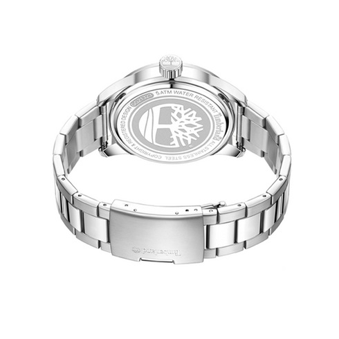 TIMBERLANDTimberland TDWGG2132301 Men's Watch – 48mm Silver Stainless Steel Case, Blue Dial, Quartz Movement, 5 ATM Water ResistanceWATCHESEcecile