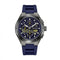 TIMBERLANDTimberland TDWGQ2231201 Abbotville Men's Chronograph Watch – 45mm Grey Stainless Steel Case, Blue Silicone Strap, Blue Dial, 5 ATM Water ResistanceWATCHESEcecile