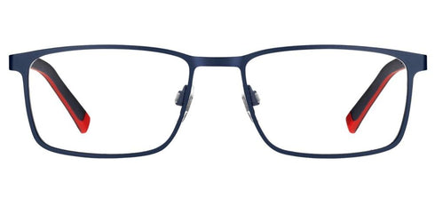 TOMMY HILFIGERTommy Hilfiger TH 1918_FLL_56 Sunglasses - Navy Blue Frame, Mirrored Silver LensesEYEWEAREcecile