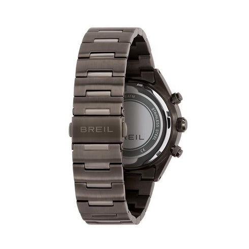 BREILBreil B12H TW2073 Men's Chronograph – Grey Sunray Dial, Blue Subdials, 42mm Steel BraceletWATCHESEcecile