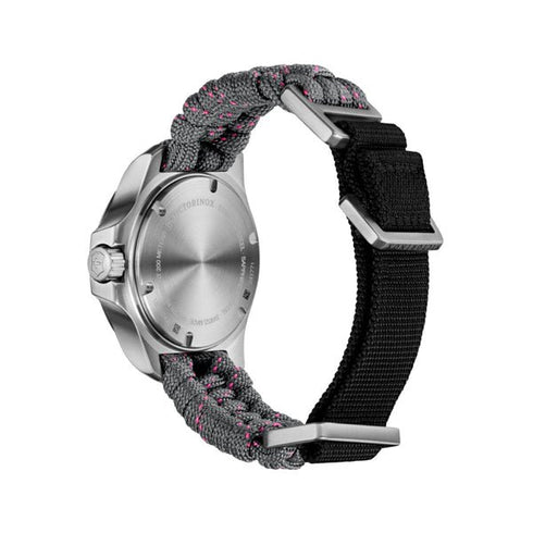 VICTORINOXVictorinox I.N.O.X. V Women's Watch - Grey Dial, Paracord Strap (Model V241771)WATCHESEcecile