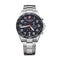 VICTORINOXVictorinox Fieldforce Men's Chronograph Watch V241857 – Blue Dial, Stainless Steel BraceletWATCHESEcecile