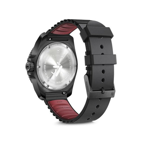 VICTORINOXVictorinox Journey 1884 Men's Watch V241982 – Black Dial, Black Rubber StrapWATCHESEcecile