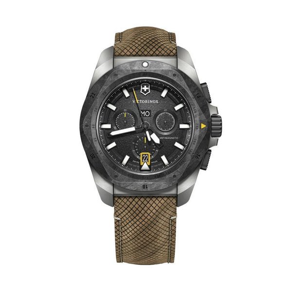 VICTORINOXVictorinox I.N.O.X. Chrono Men's Watch V241988.1 – Black Dial, Wood StrapWATCHESEcecile