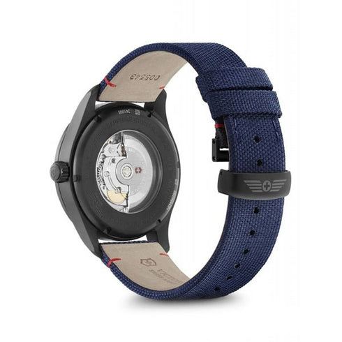 VICTORINOXVictorinox Airboss Mechanical Men's Watch V241998 – Blue Dial, Blue Fabric StrapWATCHESEcecile