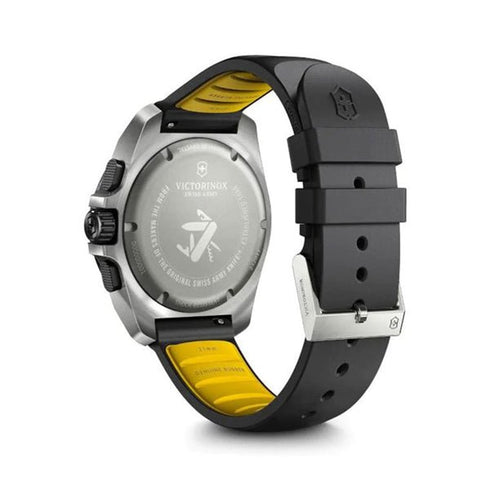 VICTORINOXVictorinox I.N.O.X. Chrono Men's Watch V242011 – Black Dial, Black Rubber StrapWATCHESEcecile